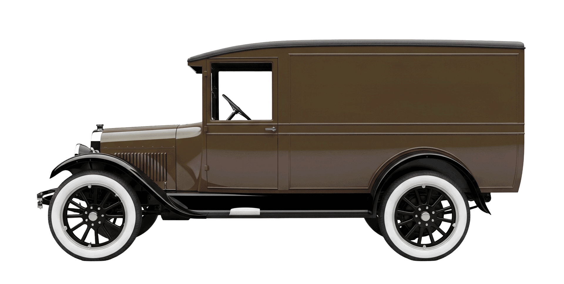 Fleur de Lys Vintage Van